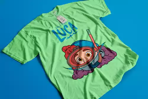 vectores plantilas LUCA,PELíCULA,NIñO,DISNEY,